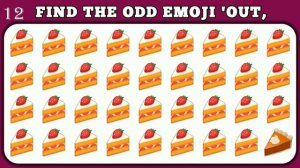 HOW GOOD ARE YOUR EYES #063 | Find The Odd Emoji Out | Emoji Puzzle Quiz | #quiz