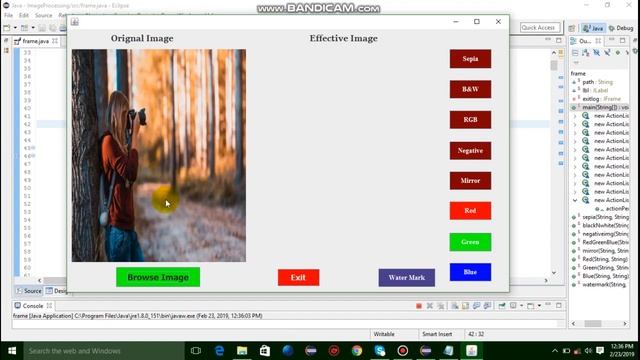 Photo Editor in Java смотреть онлайн