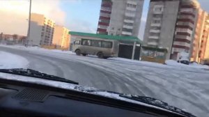 Дрифт на жигулях,зимний дрифт.