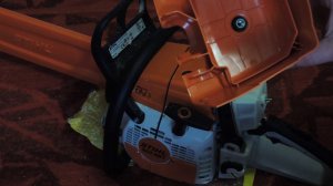 Подготавливаем STIHL MS 361 к зиме.