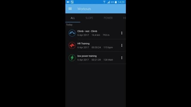 Training app - Import GPS training from the Cloud to Training app (subscriptions needed) смотреть онлайн