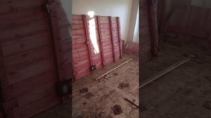 Демонтаж полов в хрущёвке.