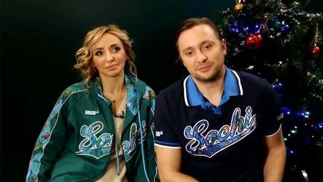 Татьяна Навка и Артем Михалков. Тренировка. Фрагмент выпуска от 29.12.2013