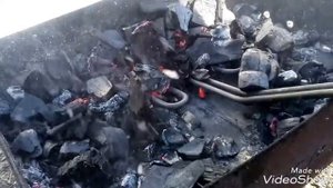 розжиг углей за 10 минут без химии и дров