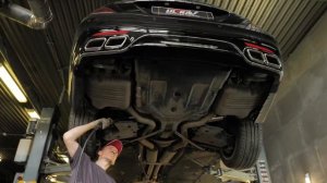 Самый дорогой Мерседес.  Майбах тюнинг выхлопа.