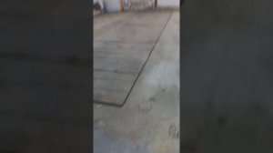 Стяжка пола из пенопласта в гараж .Часть 2