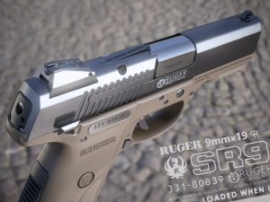 Ruger SR9 - Неполная/Полная разборка/сборка и Функционирование