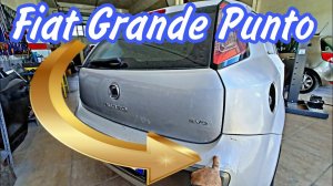 Fiat Grande Punto Как снять задний бампер  2009-2016