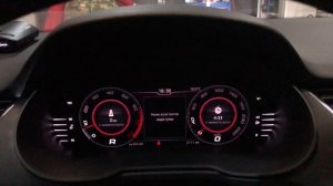 Цифровая приборая панель Skoda Octavia A7