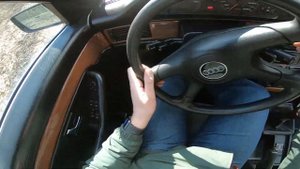 1987 Audi 100 POV TEST DRIVE | тест драйв от первого лица