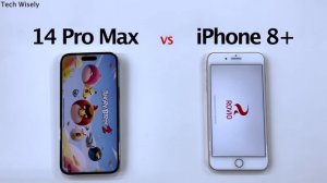 iPhone 14 Pro Max vs iPhone 8 Plus - SPEED TEST