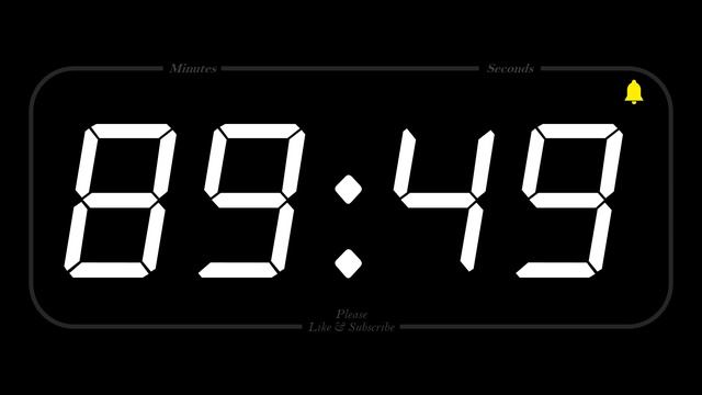 180 MINUTE - TIMER & ALARM - 1080p - COUNTDOWN смотреть онлайн