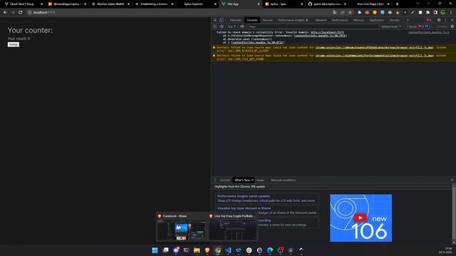 How to connect module and wallet to website Ep.2 - Aptos Tutorial смотреть онлайн