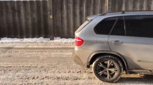 BMW X5 E70 4.8 тюнинг выхлопа, без катализаторов