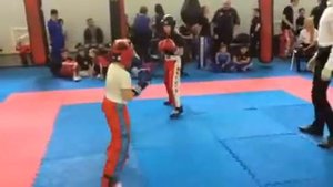 Первые соревнования по кикбоксингу. 20.0517