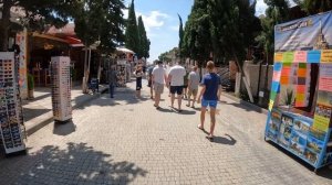 Судак. Крым. Набережная, море и пляж. Столовая. Цены на питание Июль 2023. Наши впечатления о город