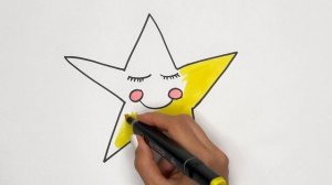 how to draw a star easy | как легко нарисовать звезду | draw a star