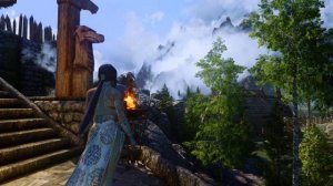 Skyrim ultra modded RTX Ray Tracing DLAA 4k best graphics ever (more than 1tb mods)