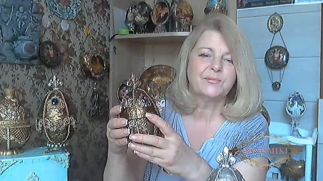 Презентация мастер класса Татьяны Зубревич "Яйцо -шкатулка" смотреть онлайн