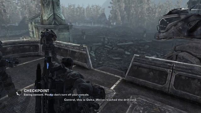 Let's Play Gears Of War 2 | Part 2 - Going Down | Blind Gameplay Walkthrough