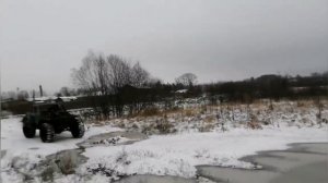 Первый выезд, нива на шинах низкого давления