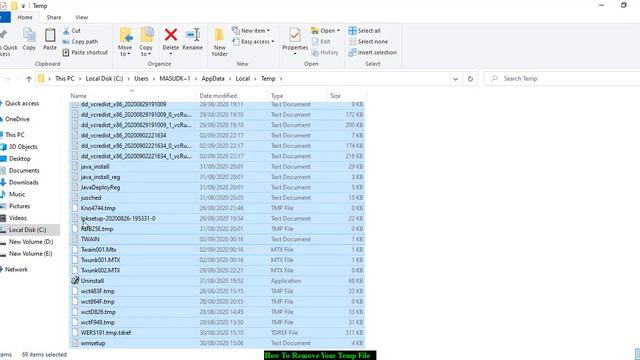 How To Remove Temp File in 2020 смотреть онлайн