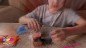 Лепим поезд из пластилина