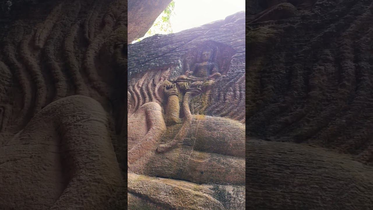 Скрытые от глаз редкие барельефы на Пном Кулен. #камбоджа смотреть онлайн