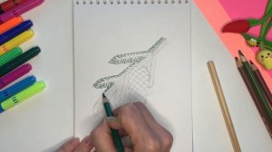 Как нарисовать шишку.