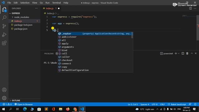 Node JS Tutorial #21 - How To Use And Installation Of Express In Node JS Tutorial In Hindi In 2022