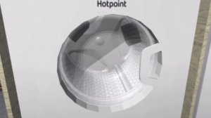 Roblox: washing game: hotpoint WMEUF 747: fast wash 30 full cycle, game link in the description