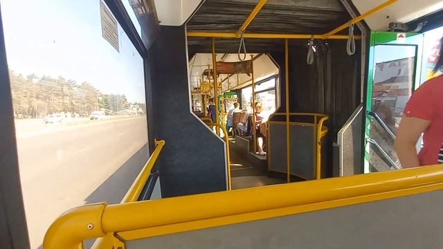 БОРИСОВ. ПОЕЗДКА НА АВТОБУСЕ МАЗ 105.465 ГОС НОМЕР АК 9457-5 МАРШРУТ 12А смотреть онлайн