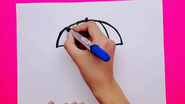 How To Draw An Umbrella Step by stepeasy draw | Как нарисовать зонтик поэтапно легкий рисунок смотреть онлайн
