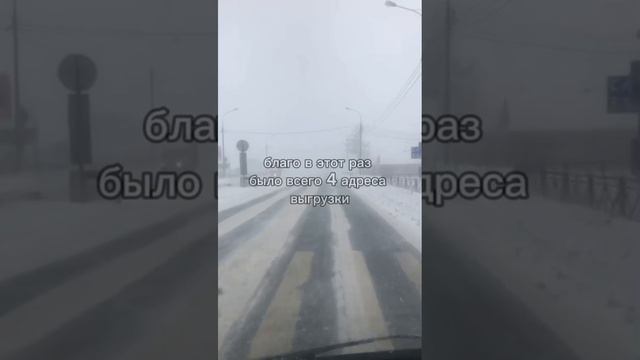 Москва-Питер, трассу замело #грузоперевозки #москва #газель