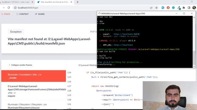 (06) Install Laravel UI Pakage  | Build content management system in PHP Laravel