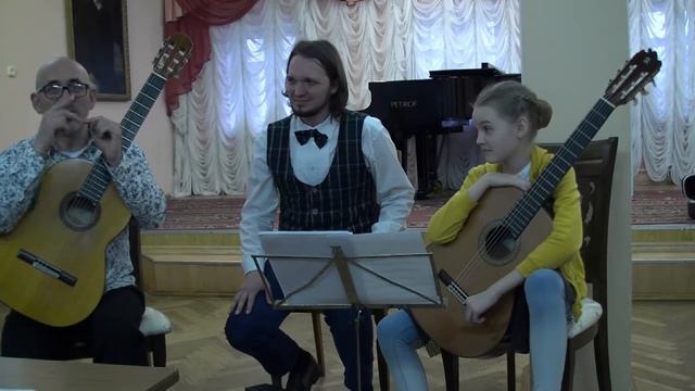 Masterclass Paco Seco (guitar) to Olga Zdanovskaya | Мастер-класс гитариста композитора Пако Секо смотреть онлайн