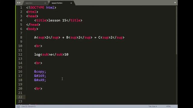 Special Characters And Symbols In Html | #lecture 15 | Html For Beginners