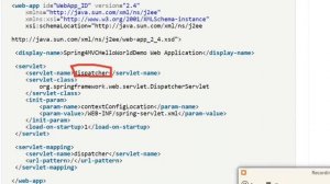 spring web application |spring web application web xml in Telugu