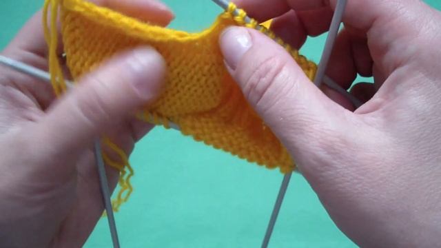 Носки спицами, носки за пару часов, простой способ связать носки смотреть онлайн