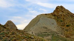 Вид с Васюковки на бухту Провато и мыс Киик-Атлама. Орджоникидзе.