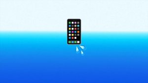 Vibration sound to get water out of phone or speaker
