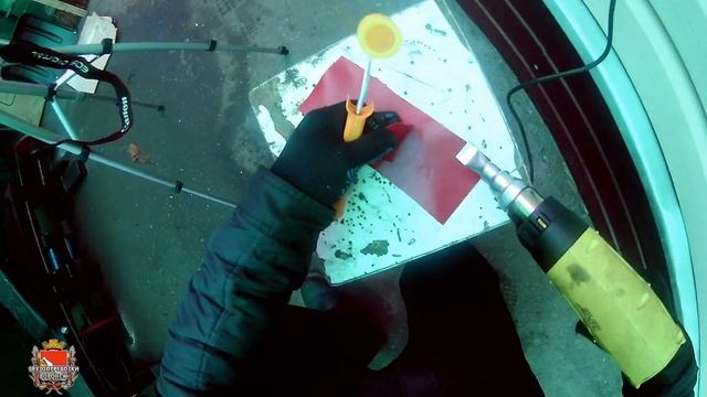 Как заклеить автомобильный тент своими руками смотреть онлайн