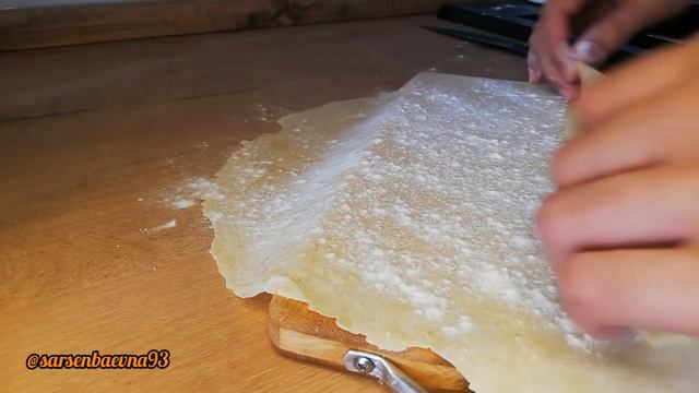 Домашняя яичная лапша. Яичная лапша Кеспе дайындау. қазақша рецепт.
