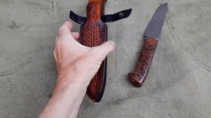 Нож из "Ламината" своими руками.Обзор.
