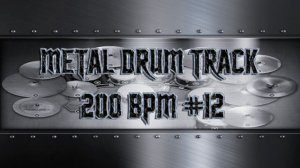 Thrash Metal Drum Track 200 BPM | Preset 3.0 (HQ,HD)