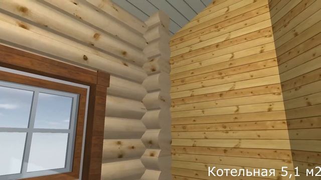 Проект деревянного дома "Венский" с описанием. North Forest смотреть онлайн