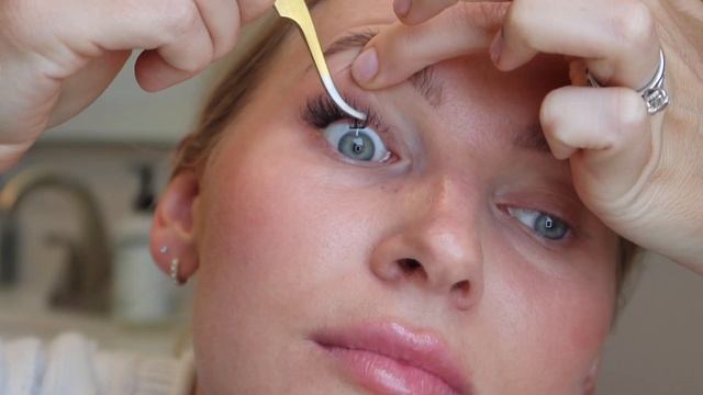 how to apply lash clusters for beginners + tips смотреть онлайн