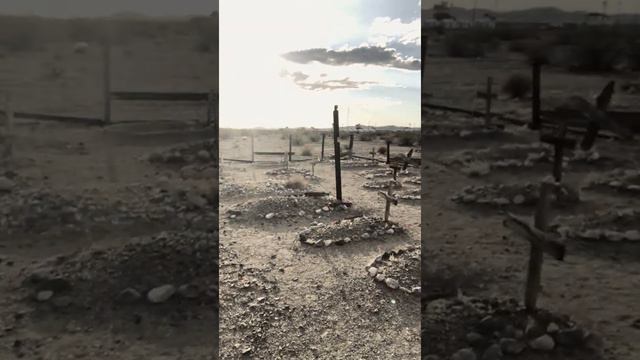 "The Hitcher was Filmed Here" | Desert Cemetery | Mojave Desert | dEN