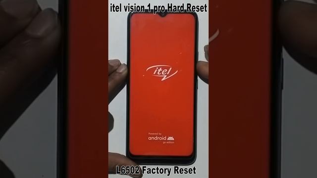 itel vision 1 pro hard reset and factory kaise kare |  vision 1 pro Pattern Unlock 2023