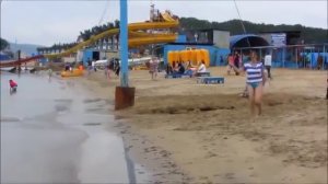 Прикольная тарзанка на море